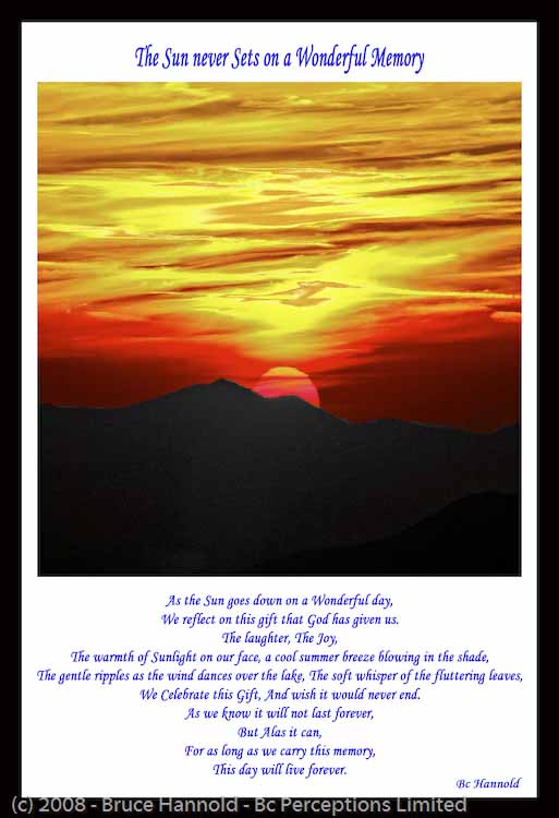 SUNSET MEMORY